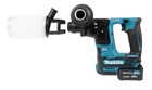 Makita accu boorhamer - HR166DSMJ - SDS-Plus - 12V Max - 2x4.0 Ah accu en lader - in Mbox met stofafzuigunit