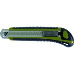 XHANDER Afbreekmes 18 mm - kunststof met drukknop