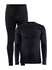 Craft Core Thermo onderkledingset - shirt+broek - zwart - maat L