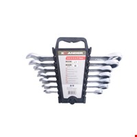 XHANDER Ringratelsteeksleutelset 7-delig - 8 tot 19 mm