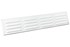 Nedco aluminiumschoepenrooster 50x9cm wt