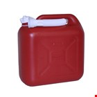 Hünersdorff jerrycan voor benzine 10 liter rood