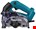 Makita accu diamantsnijder droog - DCC500ZJ - 18V - 125mm - excl. accu en lader - in Mbox