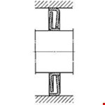 SKF afdichtingslamel z 211 (2-delig) skf