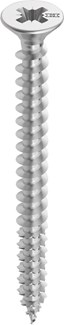 HECO-FIX-plus spaanplaatschroeven - platkop - 5x40 mm - pozidrive RVS A2 - 200 st