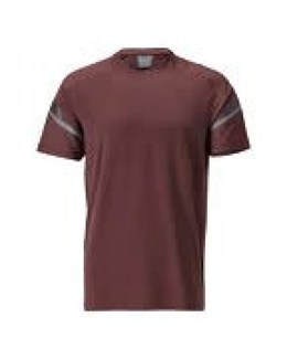 MASCOT® 22282-461 T-shirt met korte mouwen bordeaux rood - maat XXL