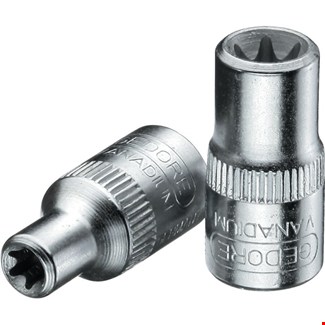 GEDORE dopsleutel - 1/4" - TORX - E10