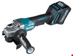 Makita haakse accu slijpmachine - GA013GM201 - 40V Max - 125mm - 2x4.0 Ah accu en lader - in Mbox