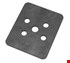 Gebr. Bodegraven hogedrukplaat 3mm - 100x120mm - ABS