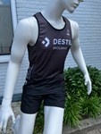 DESTIL/DEXIS Elite Running Singlet - zwart - Women - M