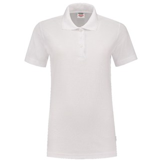 Tricorp Casual 201006 Dames fitted poloshirt Wit maat XXL