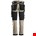 Snickers Workwear 6241 Stretch Werkbroek met holsterzakken khaki/zwart - maat 44