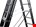 Altrex reformladder 3-delig - Mounter ZR3083 - max. werkhoogte 8,80 m - 3 x 12 sporten