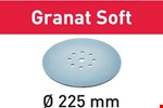 Festool schuurschijven - STF D225 GR S/25 - P180 - Granat Soft - 204225