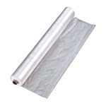 Foliefol bouwfolie - 0,15 T - transparant - 50 x 2 meter 