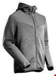 MASCOT Customized Fleece capuchontrui rits - 22603-681 - steengrijs - maat 4XL