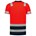 Tricorp poloshirt - High-Vis - bicolor - fluor red-ink - maat M
