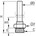 Legris - steelnippel - 10 mm x 1/2" - BSPP - 3131 10 21