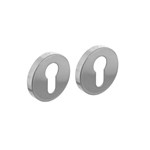 Intersteel ronde cilinderrozetten verdekt  ø53x9mm RVS
