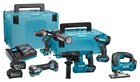 Makita DK402NX accu combiset XGT 40V 5-delig in 2 M-boxen 