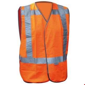 M-Wear veiligheidsvest / verkeersvest - RWS oranje - maat M/L