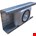 Fastmount Montagerail - tbv Stratlock clips - 45x18x3000 mm - verzinkt