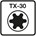 Dynaplus constructieschroef [100x] - VZ - platkop - TX-30 - 6.0x160/80mm