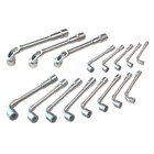 XHANDER gebogen Pijpsleutelset 16-delig - 8 tot 24 mm