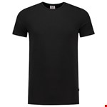 Tricorp T-Shirt elastaan fitted - 101013 - zwart - 3XL