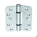 BSW glijlagerscharnier - 818 Allround - afgerond - 89x89x3 mm - gegalvaniseerd 