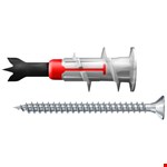 Fischer gipsplaatplug - DuoBlade S met schroef - 545676