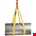 REMA rondstrop - polyester - 2,5 m - 3000 kg - S5-PE - geel 