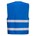 Iona F474  Veiligheidsvest korenblauw - maat XXL/3XL