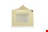 Grizzly zijwand RAAM - GO-WORK - 4 m - zand