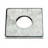 Gebr. Bodegraven volgplaat M16 - 40x40mm - verzinkt