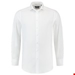 Tricorp heren overhemd Oxford slim-fit - Corporate - 705007 - wit - maat 45/5