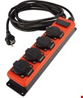 Qwatt Pro verdeeldoos - SocketMaster - 4 aansluitingen + 2x USB - 10 m - 2561028