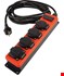 Qwatt Pro verdeeldoos - SocketMaster - 4 aansluitingen + 2x USB - 10 m - 2561028