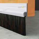 Door-Line tochtborstel - H-profiel - AH5-25 mm - 3000 mm