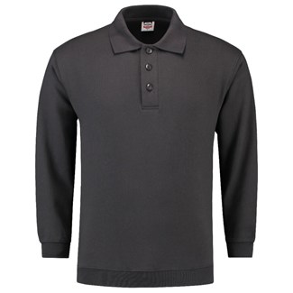 Tricorp polosweater boord - Casual - 301005 - donkergrijs - maat 5XL