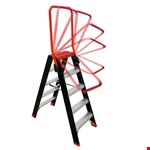 Altrex dubbel oploopbare trap - Taurus - TDO 5 - max. werkhoogte 3,20 m - 2 x 5 treden