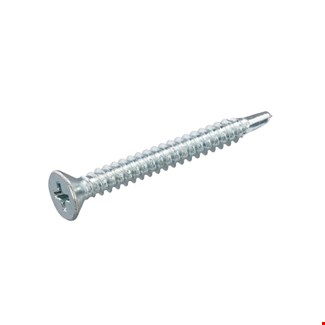 Hoenderdaal plaatschroeven zelfborend - verzinkt - platkop - philips - DIN7504P - 0388.01 serie