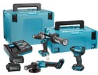 Makita DK400NX accu combiset XGT 40V 3-delig in 2 M-boxen 
