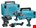 Makita DK400NX accu combiset XGT 40V 3-delig in 2 M-boxen 