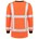 Tricorp 103002 T-Shirt RWS Birdseye lange mouw - Fluor Oranje - maat 3XL