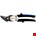 BESSEY doorloopschaar - D27B - 260mm - rechtshandig