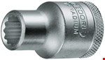 GEDORE dopsleutel - 1/2" - 12-kant - 9/16 - W
