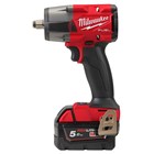 Milwaukee accu slagmoersleutel met frictiering - M18 FMTIW2F12-502X - 18V -  incl. 5.0 Ah accu's [2st] en lader in koffer