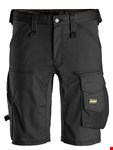 Snickers Workwear stretch korte broek - 6143 - zwart - maat 64