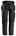 Snickers Workwear 6224 Canvas+ werkbroek met holsterzakken zwart - maat 56